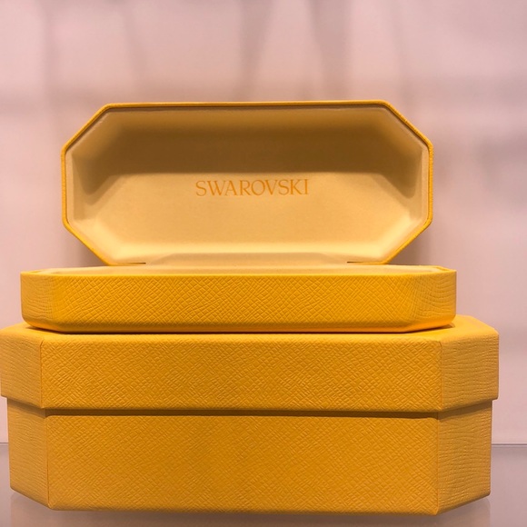 - Swarovski Sunglasses Case and box - Picture 2 of 2